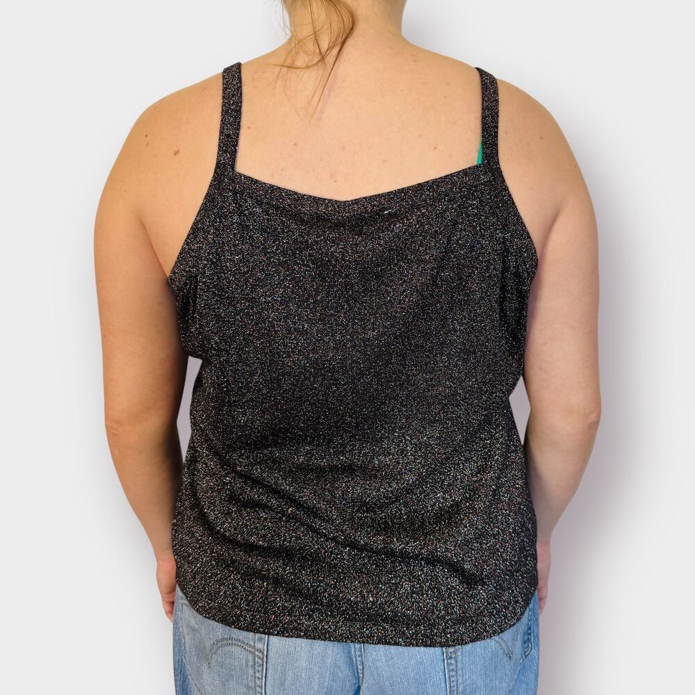 90s‎ Fashion Bug Sparkle Tank Size 3X - Picture 6 of 7